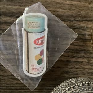 Conart Pastel Aqua Mini Sticker 1995 Vintage New Original Old Stock mini sticker